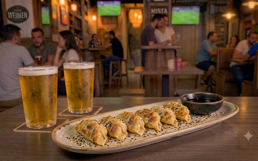 Gyozas confitadas