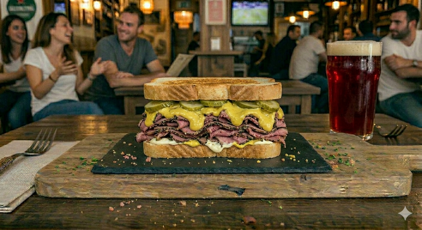 Sándwich de pastrami