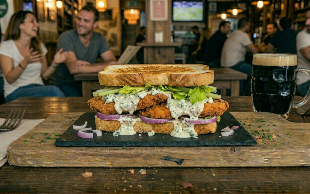 Sándwich “Buffalo Blue”
